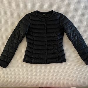 UniQlo Ultra Lite Black Jacket